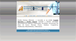 Desktop Screenshot of estudiogartmanyasoc.com.ar